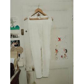 Legging De Sport Blanc 38 M.