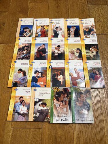 Lot 19 Romans Harlequin Horizon Harmony Enfant Romance Amour Livre 