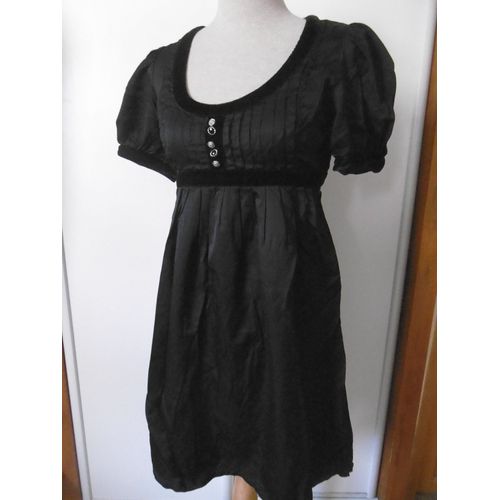 Morgan Robe Baroque Velours Et Satin T 36