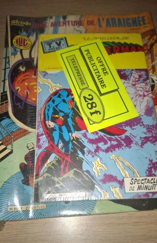 3 Comics Anciens Strange Sous Blister