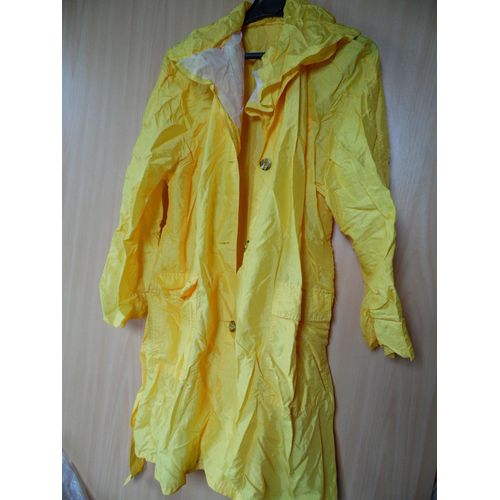 Imper Femme Très Léger Jaune Taille 36/38 Neuf Idée Cadeau