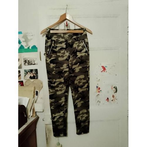 Legging Camouflage Coloré 34 Xs.