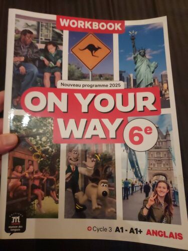 Workbook On Your Way 6e – Anglais – Nouveau Programme 2025