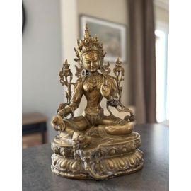 Statue Boudhiste en bronze