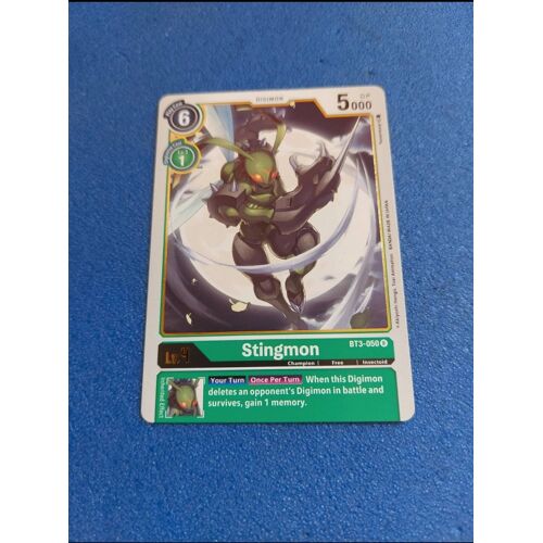Stingmon Bt3 050 Carte Card Digimon Game