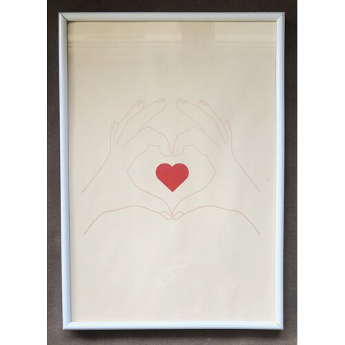 Cadre photo blanc 21 x 30 cm