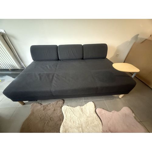 Canapé convertible IKEA FLOTTEBO - gris foncé - très bon état 