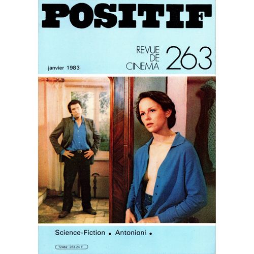 Positif 263 Janvier 1983 Michelangelo Antonioni, Science Fiction