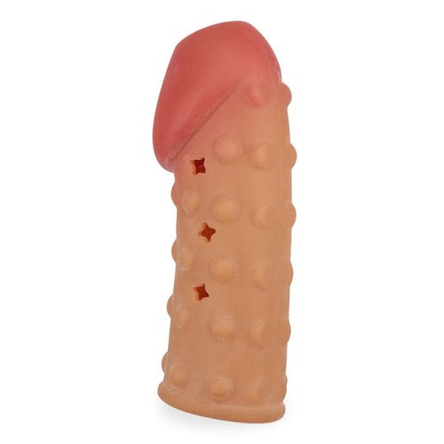 Gaine De Pénis Ouverte Et Nodulée 11,0cm Norton
