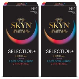 Skyn Lot De 2 Selection+S : 10 Préservatifs Sans Latex Pour Hommes