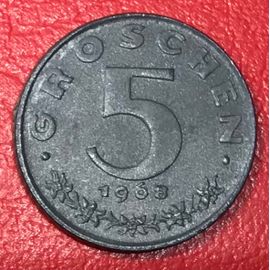 5 Groschen - 1968 - Autriche