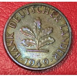 5 Pfennig - 1949 J - Allemagne
