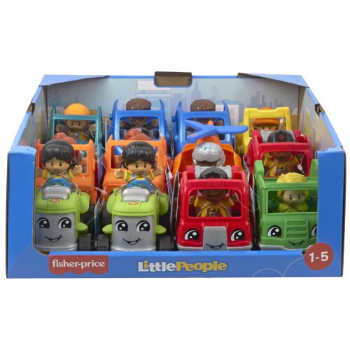 Fisher-Price Little People Fisher-Price-Assortiment de Véhicules avec personnage
