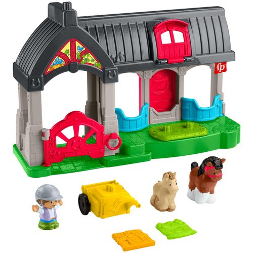 Fisher-Price Little People - Coffret L'Écurie des Joyeux Chevaux