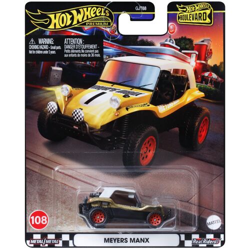 Hot Wheels - Véhicule Collection Boulevard 1/64 (modèle aléatoire) - Petite voiture - Dès 3 ans