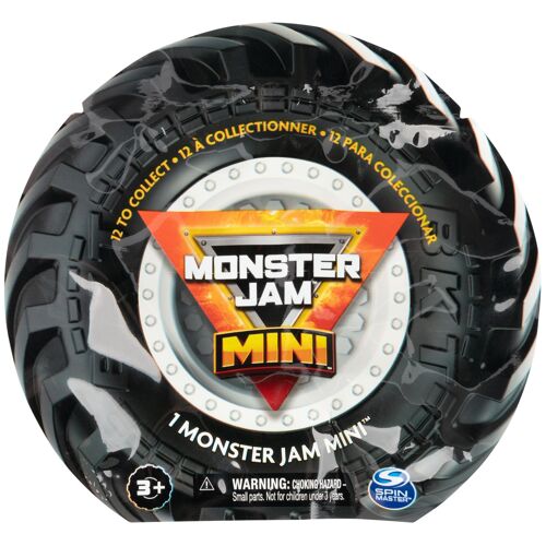 Monster Jam, Monster truck officiel Mini Gold Dragon Mystery à collectionner (les styles peuvent varier), échelle 1:87