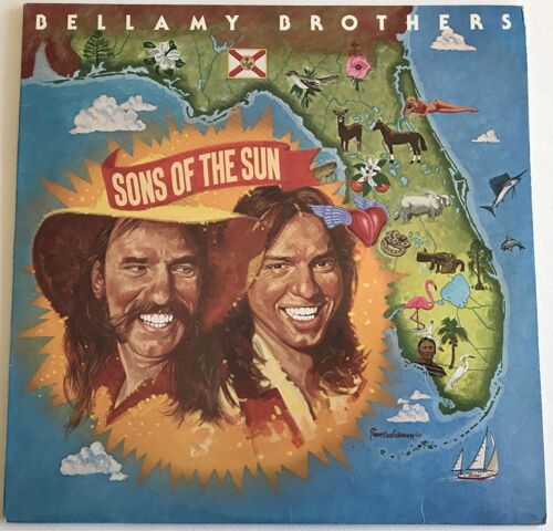 Bellammy Brothers - Sons Of The Sun - Lp - 1980 - Us Press