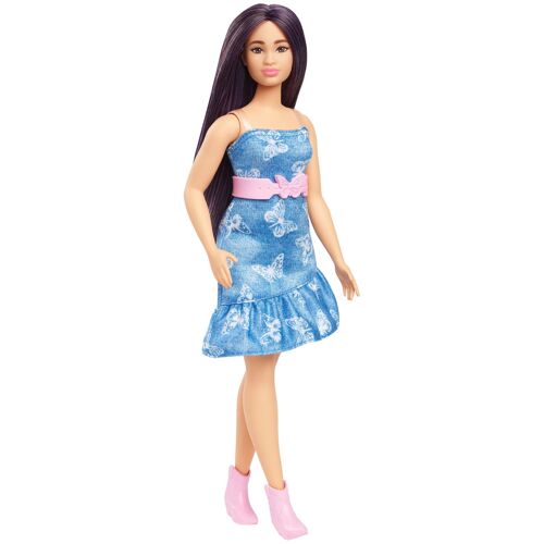 Barbie Fashionistas - Poupée Robe Azur Papillon