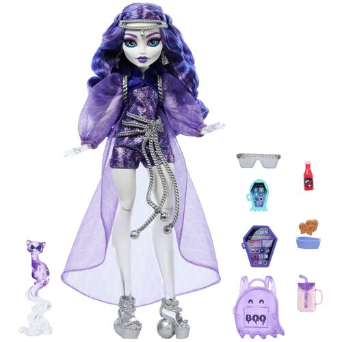 Monster High Monster High-Spectra Vondergeist-Poupée, furet Rhuen et accessoires