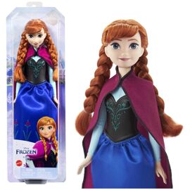 Mattel Disney-La Reine des Neiges-Anna-Poupée avec habillage et accessoires