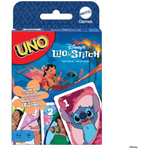 Games Disney - Jeu De Cartes Uno Lilo Et Stitch