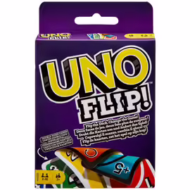 Uno Flip - Jeu De Cartes Famille - 7 Ans Et +