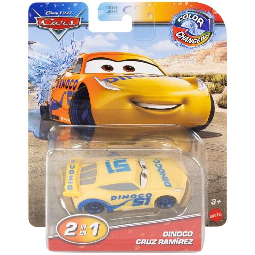 Disney Pixar Cars Disney and Pixar Cars Color Changers Dinoco Cruz Ramirez