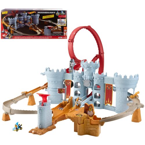 Hot Wheels Mario Kart Hot Wheels-Coffret Château de Bowser-Avec véhicule Kamek