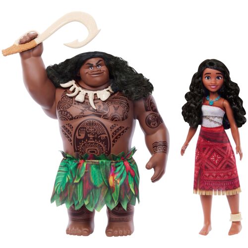 Disney -Coffret Aventures Vaiana 2, avec Vaiana et Maui