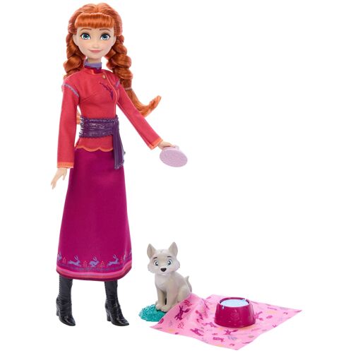 Disney Frozen Disney La Reine des Neiges-Coffret Anna et le Louveteau-4 accessoires
