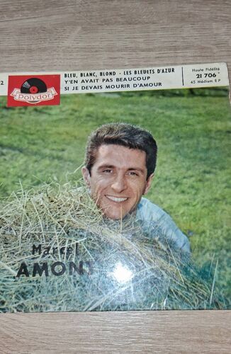 Marcel Amont Bleu, Blanc, Blond 45tours