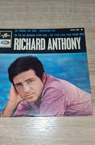 Richard Anthony La Corde Au Cou 45tours