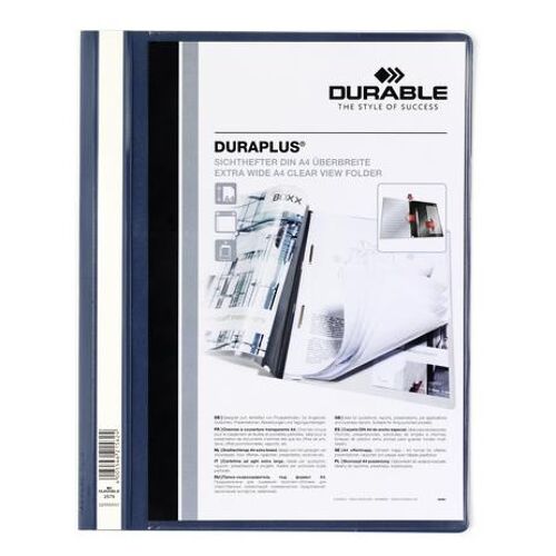 Durable 2579-07 Protège Documents Bleu
