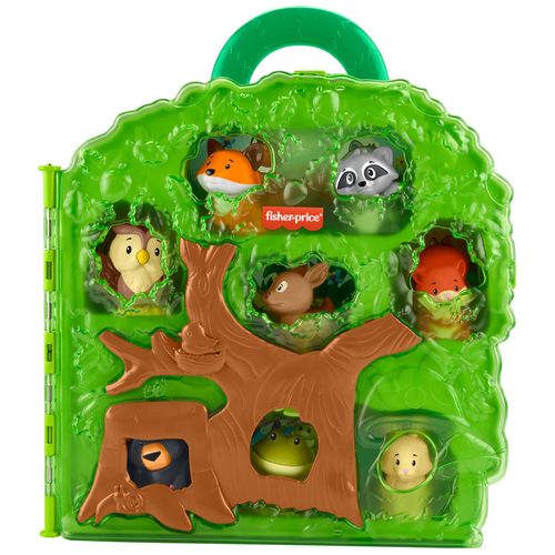 Fisher-Price Little People - Mallette de Transport Amis de la Forêt