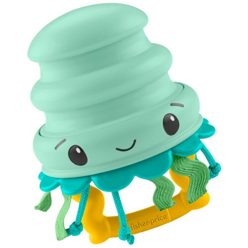 Fisher-Price Fisher Price Squishseas Silicone Jellyfish Rattle