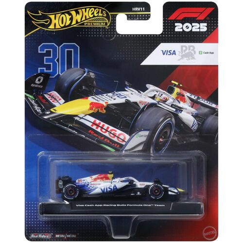 Hot Wheels Premium Visa Cash App Racing Bulls Formula One Team (#30) Vehicle