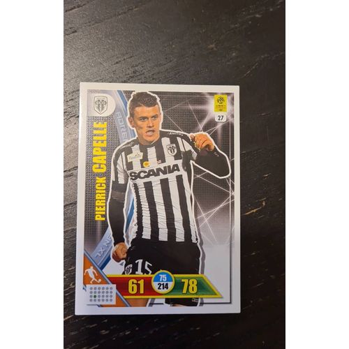 Cartes Adrenalyn 2017/2018 Pierrick Capelle