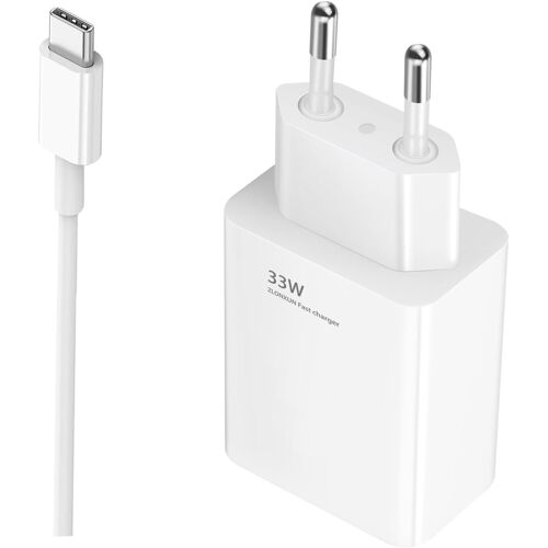 KALANKA-33W Chargeur pour Xiaomi Redmi Note 13/12/11 Pro/11s/10/12 13 Pro,Xiaomi 14/12/13/10T/11 Lite/10 10T Lite,POCO X6/X3/F3/X5/M5/F2 Pro.Chargeur Rapide et Cable 1.5 M