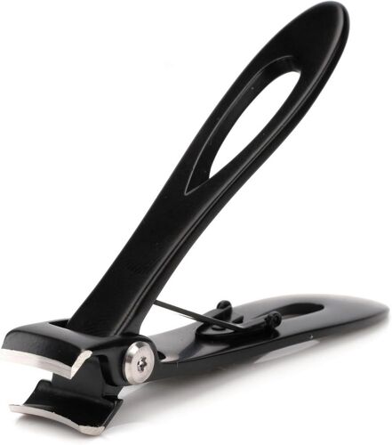 Jgd-Coupe-Ongles De 16 Mm De Large - Grande Ouverture De Mâchoire Pour Ongles Épais En Acier Inoxydable - Noir 