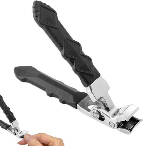 Jgd-Outfany Coupe-Ongles Pour Orteils,Clipmaster Pro Nail Clipper,Coupe-Ongles Multifonctionnel Avec Bord Biseauté, Pour Ongles Épais, Grand Coupe-Ongles Taille Adulte 