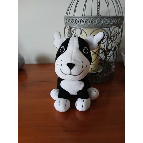 Doudou-Peluche "Chien Boston terrier"