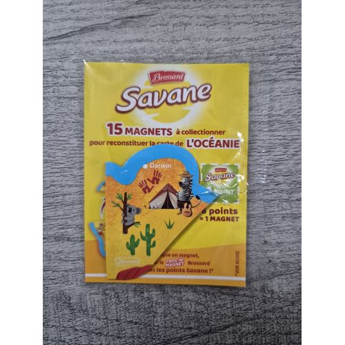 Magnet Collection Brossard Carte D'Océanie Darwin
