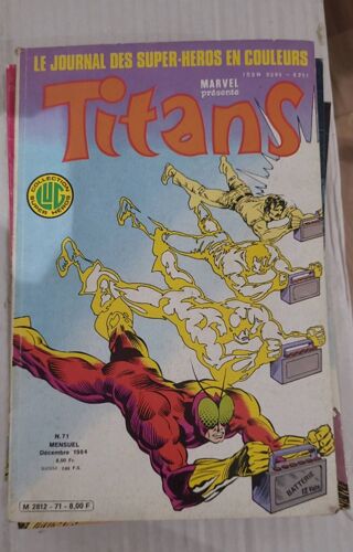 Comics Titans Marvel Lug N°71