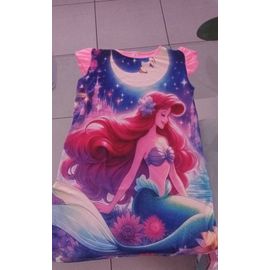 Robe La Petite Sirène 9- 10 Ans Neuve