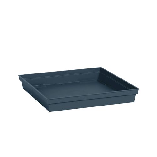 Soucoupe Toscane Carrée 32 Cm - Bleu Jean - Eda