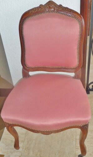 Chaise recouverte de tissus - largeur : 54 cm