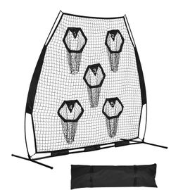 Filet D'entraînement Football - Duoku - Dks-7701b - 2265x2100 Mm - 5 Poches Cibles - Résistant Aux Intempéries