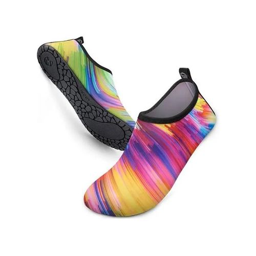 Chaussures D'eau Unisexe Séchage Rapide Plage Et Piscine Chaussettes De Plongée Antidérapantes Yoga Kayak Surf Multicolore Eu 44-45
