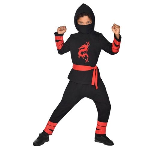 Déguisement Guerrier Ninja Noir Enfant