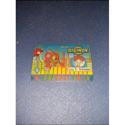 Carte Card Digimon Izzy Et And & Tentomon